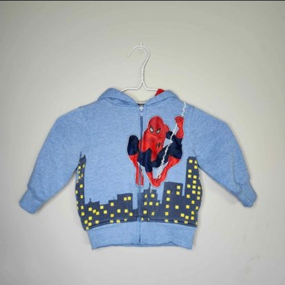 Vintage Spiderman hoodie - Picture 1 of 3